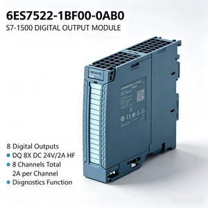 6ES7522-1BF00-0AB0,6ES7 522-1BF00-0AB0,หน่วย SPS,สำหรับ S7-1500 PLC DQ8XDC24V โมดูลเอาต์พุตดิจิตอล - Product Image 3