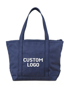 Bolsas de Compras de Lona Gruesa de 12 oz Personalizables de Fábrica, Duraderas y Reciclables con Diseño de Letras para Publicidad - Product Image 4
