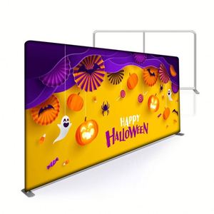 Act Fast Promotional Novelty Scrolling Aluminum Alloy Frame Modern Style Elastic Fabric High Definition Digital Printing Screen - Product Image 3