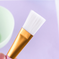 Bol en silicone 5-en-1 personnalisé pour masque facial DIY avec pinceau – Outil de mélange en silicone souple du fabricant