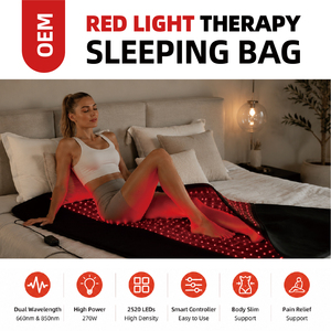 <span class=keywords><strong>Appareil</strong></span> de luminothérapie LED 660nm 850nm pour usage domestique, machine portable, soins de beauté personnels, sac de couchage à <span class=keywords><strong>lumière</strong></span> LED rouge - Product Image 3