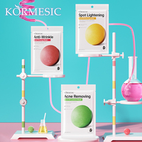 KORMESIC 25ml Vente en Gros Masque Facial Soin Peau Contrôle Sébum Anti-Acné Anti-Taches Éclaircissant Raffermissant Anti-Rides
