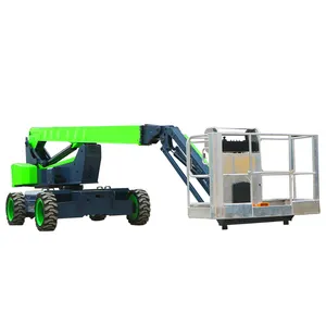 Trung quốc sản xuất xinjianhao điện hoặc diesel tự hành Telescopic Boom Lift bảng thẳng cánh tay thang máy