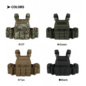 เสื้อเกราะ MC Tactical Gear รุ่น Chaleco Tactico แบบถ่วงน้ำหนัก สีดำ ผลิตจากโพลีเอสเตอร์ พร้อมสายรัดหน้าอก  สามารถปรับแต่งโลโก้ได้ สำหรับกิจกรรมกลางแจ้ง ผลิตในประเทศจีน - Product Image 5