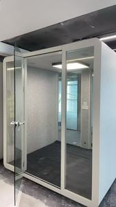 ห้องโทรศัพท์เก็บเสียงแบบพกพา สำนักงานเคลื่อนที่ ห้องทำงานเก็บเสียง ห้องสตูดิโอเก็บเสียง - Product Image 3