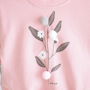 2021 2Pcs Baby Girls Autumn Winter Toddler Long Sleeve <b>Polyester</b> <b>Tracksuit</b> Clothing Set - Product Image 5
