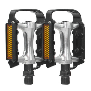 Pedales de Bicicleta de Montaña Vigor M248 de Aleación de Aluminio con Rodamientos Du y Reflectores Antideslizantes - Product Image 2