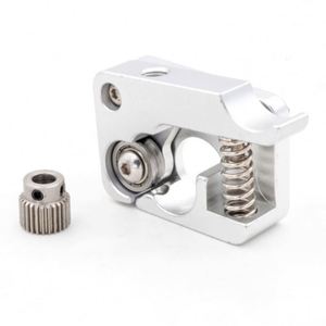 3D Printer Filament Left and Right Hand Promotional Aluminum Dual Head <strong>Extruder</strong> DIY Extrusor <strong>MK10</strong> <strong>Extruder</strong> - Product Image 1
