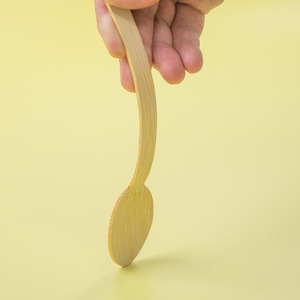 Ensemble de couverts en bambou écologique, fourchette, cuillère, couteau, soupe et salade, <span class=keywords><strong>pas</strong></span> <span class=keywords><strong>cher</strong></span>, pour la maison et les repas en plein air - Product Image 4