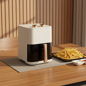 Friteuse à <span class=keywords><strong>air</strong></span> multifonctionnelle en fonte de haute qualité JFY, sans huile, contrôle de la température, utilisation facile, capacité de 3,1 à 4,0 L - Product Image 5