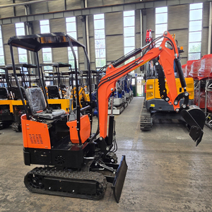 Nhà máy trực tiếp Chất lượng cao Mini Bagger Mini Máy xúc 1 tấn Digger micro máy xúc bánh xích với CE - Product Image 1