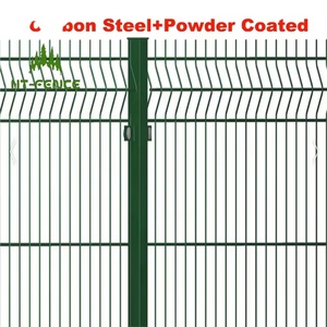 Clôture anti-escalade personnalisée 358 panneaux de clôture clôture à <span class=keywords><strong>vue</strong></span> dégagée enduite de poudre noire <span class=keywords><strong>pour</strong></span> porte de prison porte d'allée en acier galvanisé - Product Image 5