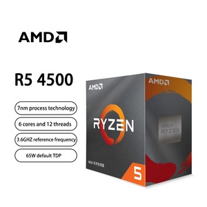 Procesador AMD R5 3600 4500 5500 5600 en Caja, CPU R5 7600X de 7nm, 6 Núcleos y 12 Subprocesos, R5 4500 en Caja para PC de Escritorio, AM4, Nuevo - Product Image 2