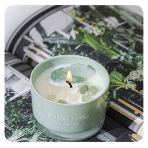 2024 New Arrival DIY Crystal-shaped Aroma Scented <strong>Candles</strong> in Bulk Costume logo Romantic Scented <strong>Candles</strong> - Product Image 4