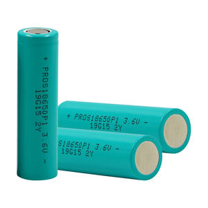 PROS <span class=keywords><strong>3</strong></span>,7V 18650 Lithium-Festkörperbatterie 1300mAh 10C Entladung Lange Lebensdauer 800 Zyklen - Product Image 2