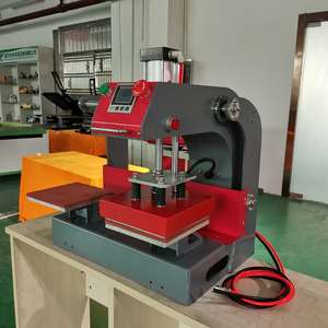 Nueva Máquina de Prensa de Calor Neumática para Sublimación de Camisetas, Automática, 220V, 15x15, Comercial, Oscilante, Mini, Digital, para Transferencia de Etiquetas - Product Image 5