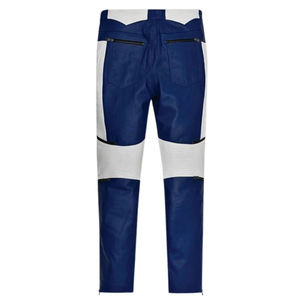 Pantalones de Cuero Casuales para Hombre de Alta Calidad, Color Sólido, Estilo Urbano, Material de Cuero Genuino, Precio Económico - Product Image 2