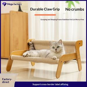 Kattennest Kattenbank Geïntegreerde krasbestendige zomermat Grote linnen-dichtheidsplaat Eenvoudig ontwerp Dierbenodigdheden Grensoverschrijdend - Product Image 5