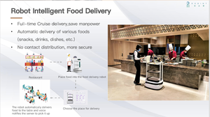 Fábrica Restaurante Hospital KTV Biblioteca Robot <span class=keywords><strong>Camarero</strong></span> Comida Servicio <span class=keywords><strong>de</strong></span> entrega <span class=keywords><strong>de</strong></span> paquetes Robot Asistente Robot - Product Image 4