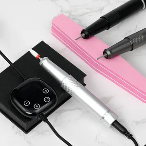 Groothandel 40000Rpm Nagelboormachine Professionele Pen Acrylgel Verwijderen Borstelloze Draagbare Usb Oplaadbare Nagelboormachine