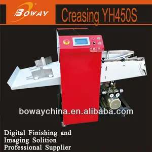 Boway service YH450S paper Automatic Pneumatic creasing machine
