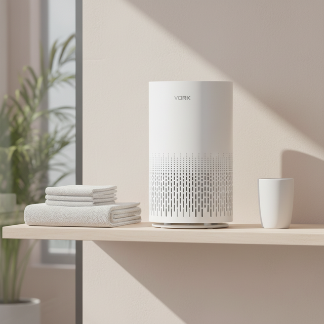 Factory Air Purifiers for Home Large Room with True HEPA Filter PM2.5 Air Quality Display 360°Air Outlet