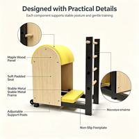 Baril d'escalade en érable pour enfants, correcteur de posture pour enfants, petit correcteur de posture, entraînement de yoga pour adolescents, portable