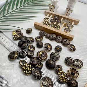 2024 Thời Trang Chống Brass kinh điển nút nhỏ T-Shirt nút cho quần áo phụ kiện - Product Image 3