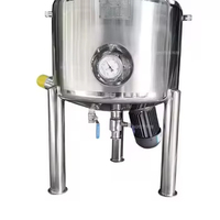 Homogénéisateur à haut cisaillement Lotion cosmétique crème gélatine pâte émulsifiant mélangeur réservoir 100-10000 gallons savon liquide équipement de mélange