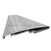 Profilé en aluminium extrudé série 6000 poli sur mesure, profil 4040, services de découpe et de soudage CNC, accessoire à rainure en T, modèle LXA-28 pour