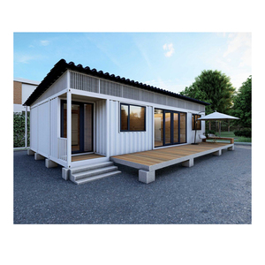 Maison conteneur mobile préfabriquée 20/40 pieds, deux chambres, un salon, module cuisine-restaurant, design moderne, Philippines - Product Image 3