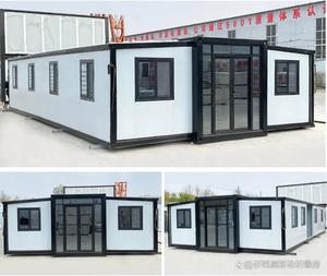 Casa Prefabbricata a Doppia Ala a Prezzo di Fabbrica, Ufficio Modulare Espandibile in Container per Progetti di Sviluppo <span class=keywords><strong>Immobiliare</strong></span> - Product Image 5