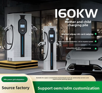 Chargeur rapide DC pour véhicules électriques OEM ODM 240kW 120kW, quatre pistolets multi-ports, niveau 3, OCPP 1.6J, station de recharge commerciale pour flotte, CE ETL GBT