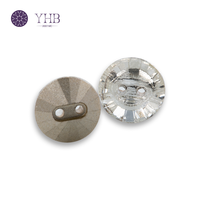 Grosir mewah hiasan garmen aksesoris jahit mewah kristal kancing untuk pakaian