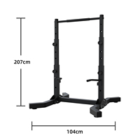 GORDON Estación de Barras Horizontales Estable para Dominadas y Dips, Equipo de Entrenamiento de Fuerza para Gimnasio en Casa, Torre de Potencia