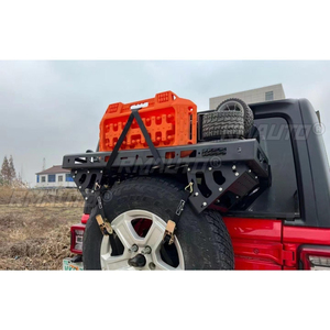 Support de rangement multifonctionnel pour pneu de secours pour Wrangler, Toyota Prado, Bronco – Modèle de modification pour porte-bagages de pneu de secours - Product Image 6