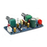 Filtre passe-bas, préamplificateur de caisson de basses, carte d'amplification, DC 9-32V, mono/double canal, préamplificateur avec réglage du volume des basses