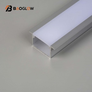 New Modern Customized Led Extruded Low Profile Aluminum Frame Profile for Led Strip Lighting Surface Mounted Celling Wall Floor - Product Image 4