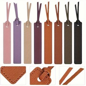 Personalized Anniversary Gift Text Laserable Clips Gift for Women Readers Laser Engrave Surface Add Name/Logo Leather <b>Bookmark</b> - Product Image 4