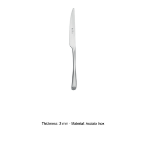 Couteau à fruits Pinti Trumpet, sans nickel, en acier inoxydable, épaisseur 3 mm, pour restaurants, hôtels, fournitures en gros - Product Image 3