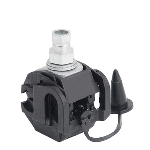 ขั้วต่อสายไฟแบบเจาะฉนวน JJC-4-5 1kV กันน้ำ รองรับกระแสสูง สำหรับสายเคเบิล ABC แบบหนีบแยกสายหลัก 25-150 มม.² ต่อสายรอง 6-95 มม.² ทองแดง/อะลูมิเนียม อเนกประสงค์ - Product Image 1