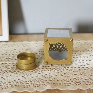 Pafu 2026 Luci Decorative per il Ramadan, Regali Islamici, Forniture per il Festival Eid Mubarak, Lanterna Ramadan in Metallo per Decorazioni di Lusso - Product Image 5