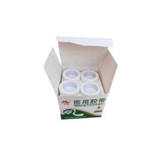 Bande adhésive médicale non tissée blanche, 1 rouleau, pour usage hospitalier, bande chirurgicale - Product Image 2