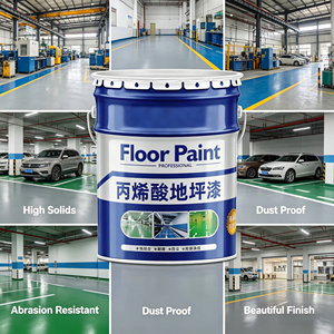 Peinture pour sols d'usines et de parkings, résistante à l'usure, à la pression, à la corrosion, auto-nivelante - Product Image 5