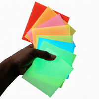 Feuille acrylique phosphorescente de 3 mm, panneau en plexiglas lumineux pour l'artisanat et la décoration, 12x20 pouces