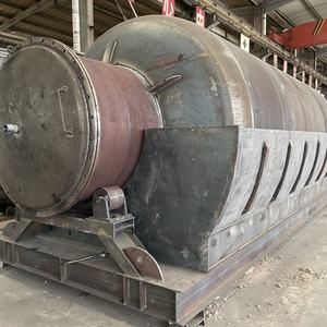 Usine d'huile de pyrolyse à haute capacité pour convertir les boues d'huile en plastique des déchets de pneus en usine de mazout - Product Image 2