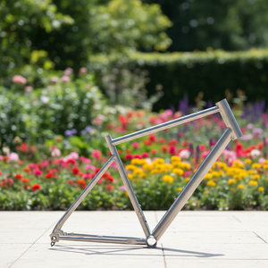 Cadre de vélo de gravier en titane <span class=keywords><strong>700C</strong></span>, dernière génération, avec design Flat Mount - Product Image 1