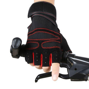 New Arrival Wholesale Gym <b>Training</b> <b>Weight</b> Lifting Fitness <b>Gloves</b> Men High Quality Breathable Lightweight Polyester Half Finger - Product Image 2
