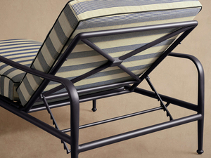 Chaise longue rembourrée à rayures personnalisée pour terrasse d'hôtel, loisirs, <span class=keywords><strong>plage</strong></span>, détente - Product Image 5