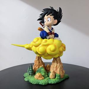 Figura de Son Goku Super Saiyan Joven de Dragon Ball, Figura Coleccionable en Tres Colores, con Base de Nube - Product Image 2